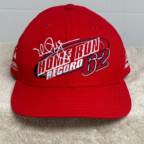 Home Run Record 62 Mark McGwire St Louis Cardinals Hat 1998 DEADSTOCK New Era - Picture 1 of 8